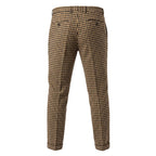 Roberto Pepe Luxury Brown Viscose Men Pant - Eljoys Fashion 