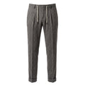 Roberto Pepe Luxury Black Rayon Men Pant - Eljoys Fashion 