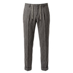 Roberto Pepe Luxury Black Rayon Men Pant - Eljoys Fashion 
