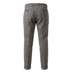 Roberto Pepe Luxury Black Rayon Men Pant - Eljoys Fashion 