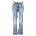 Guess Jeans Blue Cotton Flared Jeans - Eljoys Fashion 