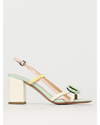 Twinset Blue Patent Leather Platform Sandals - Eljoys Fashion 