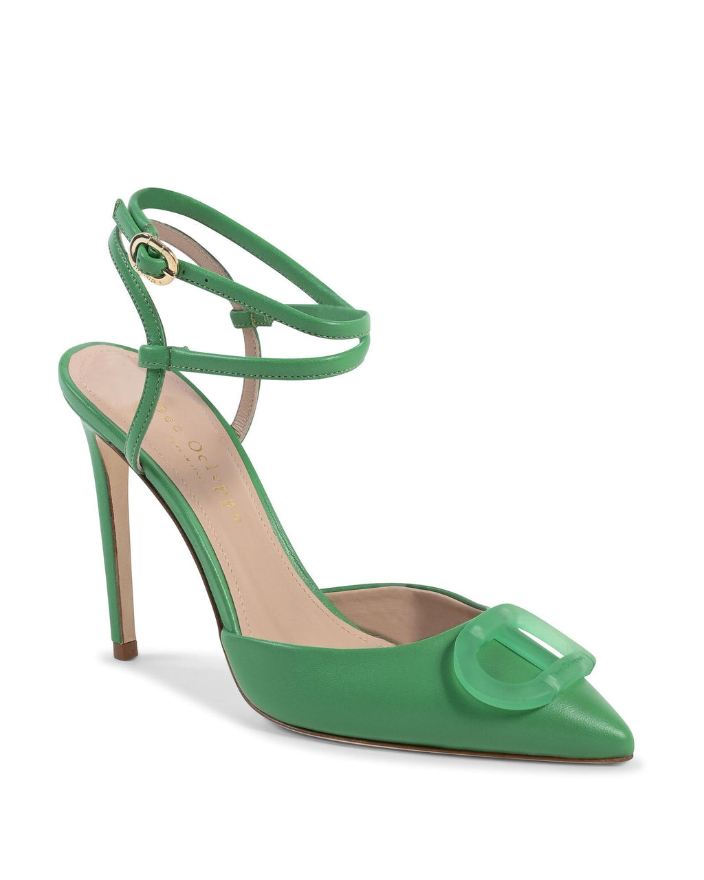 Dee Ocleppo Bicolor Leather High Heel Pumps - Eljoys Fashion 