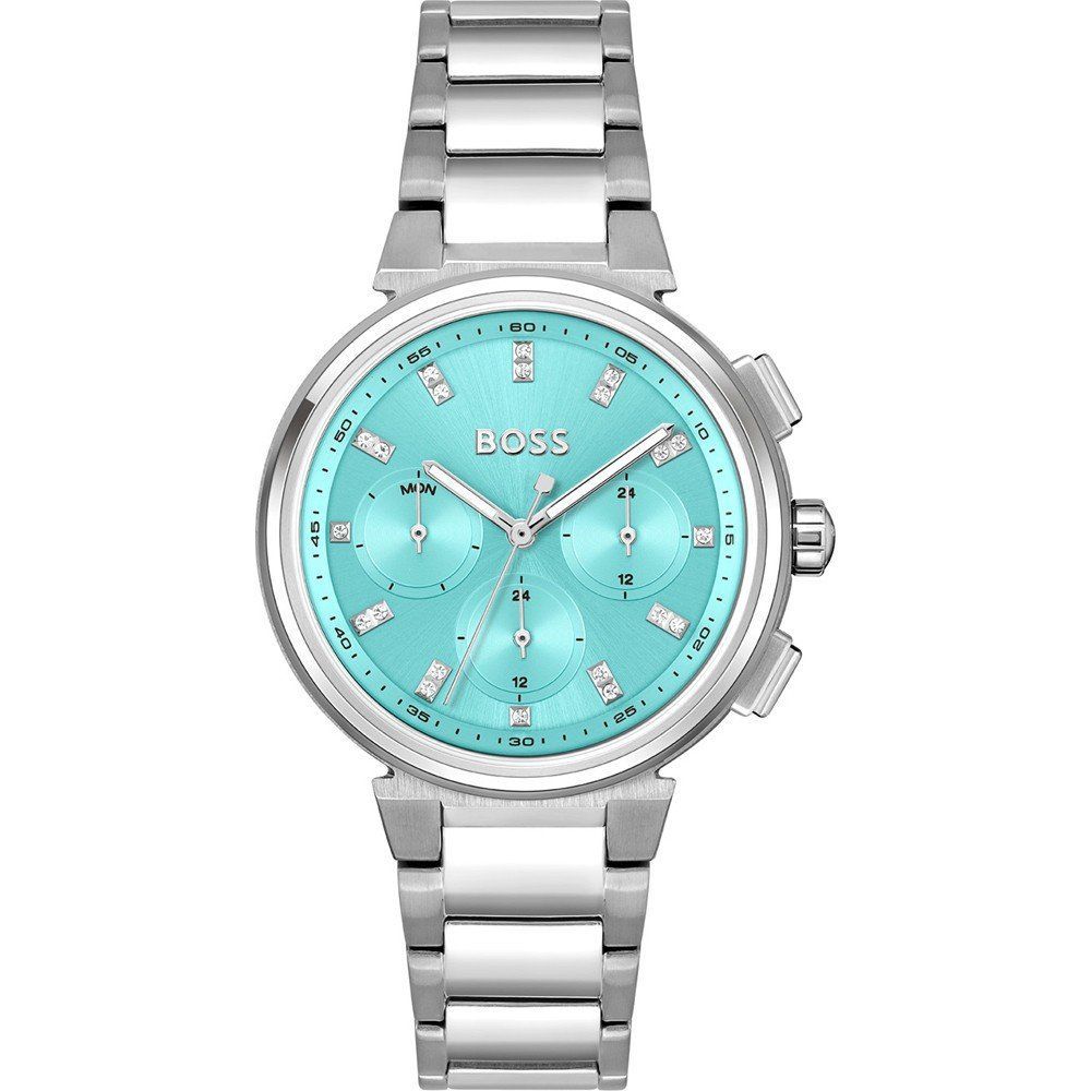 Hugo Boss Silver Stainless Steel Dress Watch - Eljoys Fashion 