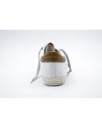 Golden Goose Brown Leather And Textile Low Top Sneakers - Eljoys Fashion 