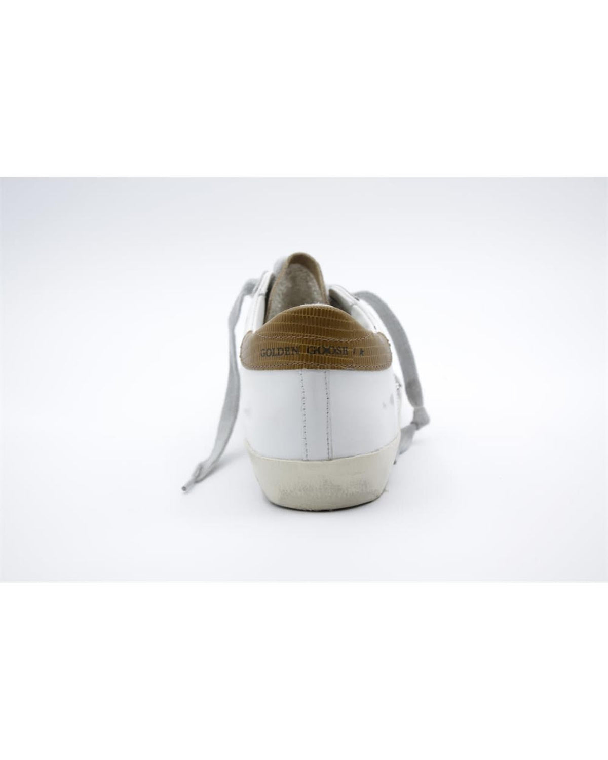 Golden Goose Brown Leather And Textile Low Top Sneakers - Eljoys Fashion 