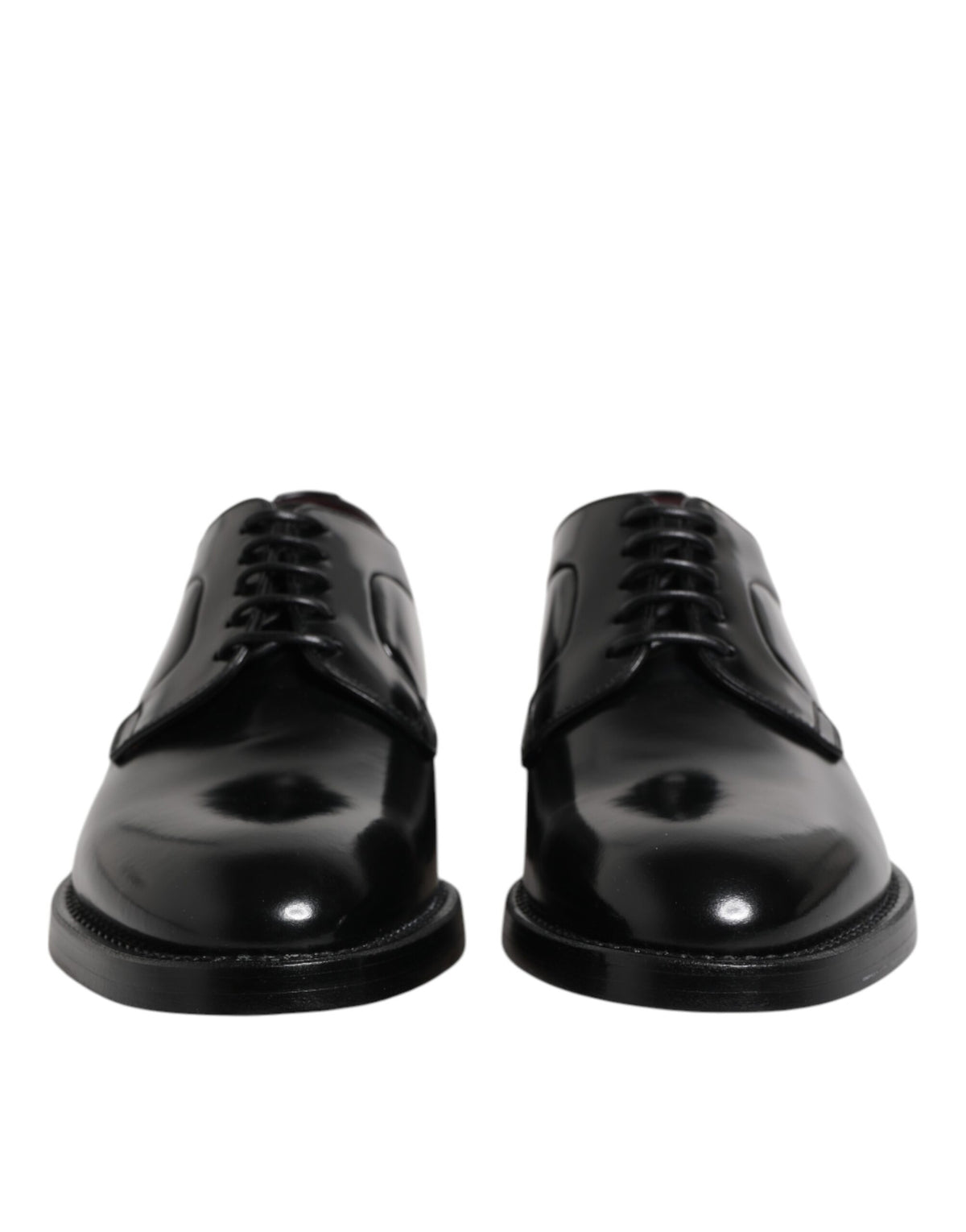 Dolce & Gabbana Black Calfskin Oxfords And Derbies - Eljoys Fashion 