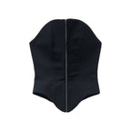Alexander McQueen Black Wool Oves Aries Corset - Eljoys Fashion 