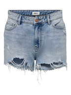 Only Blue Denim Shorts - Eljoys Fashion 