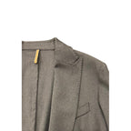 Roberto Pepe Luxury Grey Viscose Men Jacket - Eljoys Fashion 