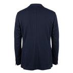 Roberto Pepe Luxury Blue Polyester Men Jacket - Eljoys Fashion 