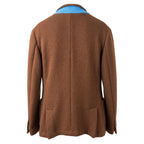 Roberto Pepe Luxury Brown Viscose Men Jacket - Eljoys Fashion 