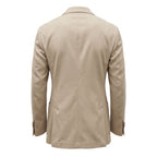 Roberto Pepe Luxury Beige Viscose Men Jacket - Eljoys Fashion 