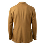 Roberto Pepe Luxury Brown Acetate Men Jacket - Eljoys Fashion 