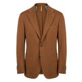 Roberto Pepe Luxury Brown Viscose Men Jacket - Eljoys Fashion 