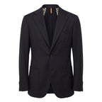 Roberto Pepe Luxury Black Polyester Men Jacket - Eljoys Fashion 