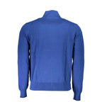 North Sails Blue Cotton Men's Cardigan - Eljoys Fashion 