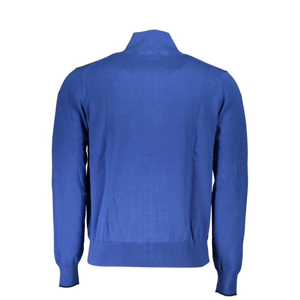 North Sails Blue Cotton Men's Cardigan - Eljoys Fashion 
