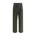 Laneus Bicolor Wool Oves Aries Casual Pants - Eljoys Fashion 