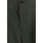 Laneus Bicolor Wool Oves Aries Casual Pants - Eljoys Fashion 