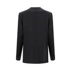 Fendi Black Wool Oves Aries Blazer - Eljoys Fashion 