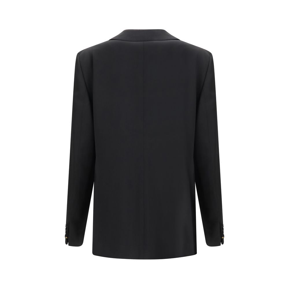 Fendi Black Wool Oves Aries Blazer - Eljoys Fashion 