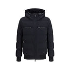 Moose Knuckles Black Nylon Full-Length Jacket - Eljoys Fashion 