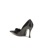 Balenciaga Black Lamb Ovis Aries High Heel Pumps - Eljoys Fashion 