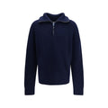 Balenciaga Blue Wool Oves Aries Sweatshirt - Eljoys Fashion 