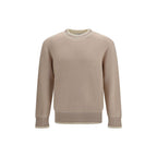 Laneus Beige Wool Oves Aries Sweatshirt - Eljoys Fashion 