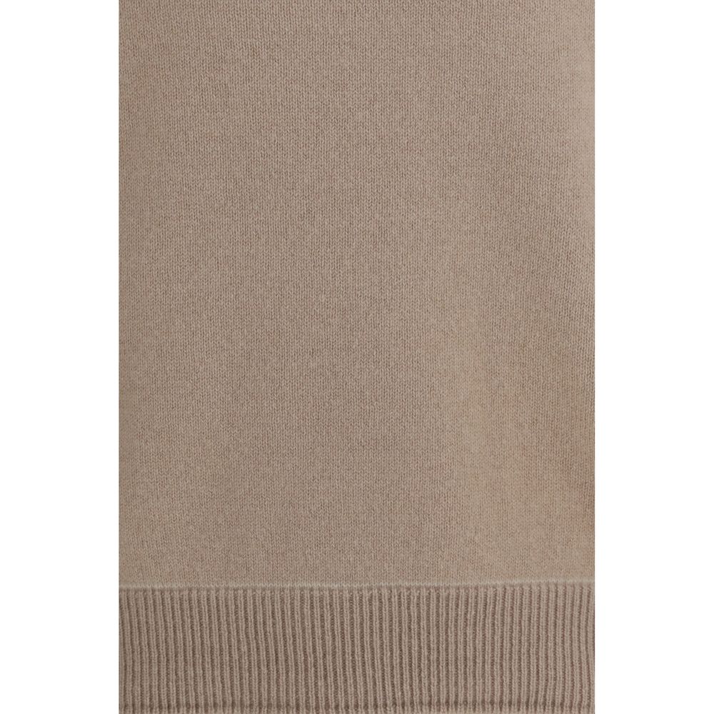 Laneus Beige Wool Oves Aries Sweatshirt - Eljoys Fashion 
