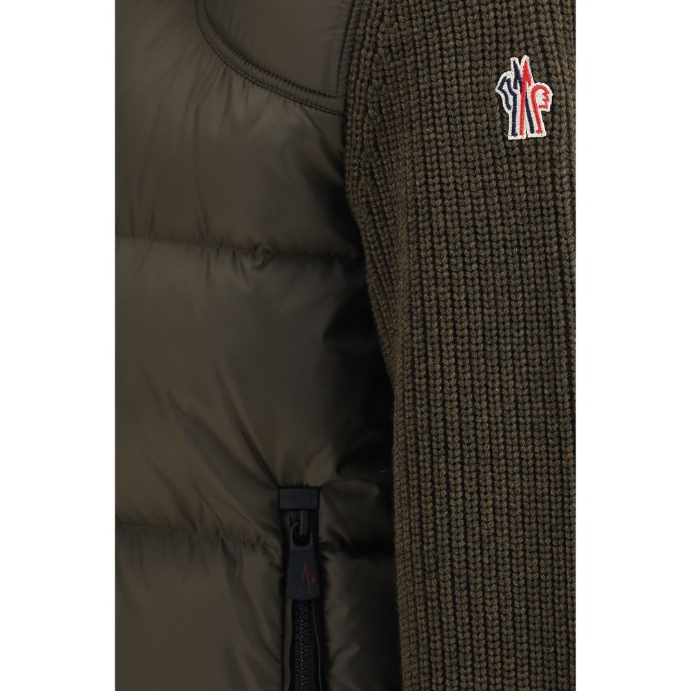 Moncler Grenoble Brown Wool Oves Aries Sweatshirt - Eljoys Fashion 