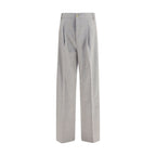 Laneus Gray Wool Oves Aries Casual Pants - Eljoys Fashion 