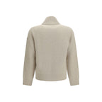 Moncler Beige Cashmere Sweater - Eljoys Fashion 