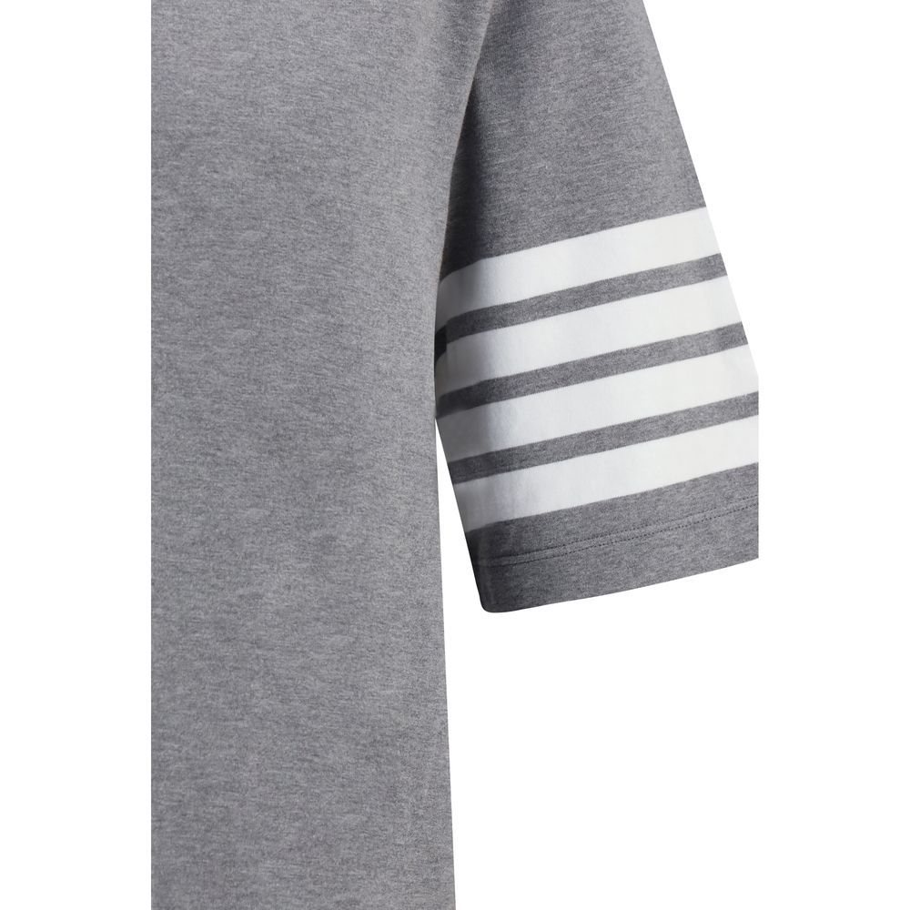 Thom Browne Gray Cotton T-Shirt