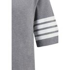 Thom Browne Gray Cotton T-Shirt