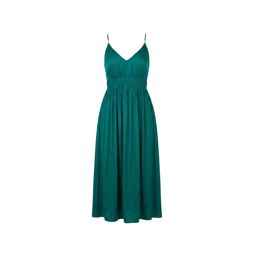 Morgan De Toi Bicolor Polyester Long Dress - Eljoys Fashion 