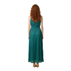 Morgan De Toi Bicolor Polyester Long Dress - Eljoys Fashion 