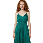 Morgan De Toi Bicolor Polyester Long Dress - Eljoys Fashion 