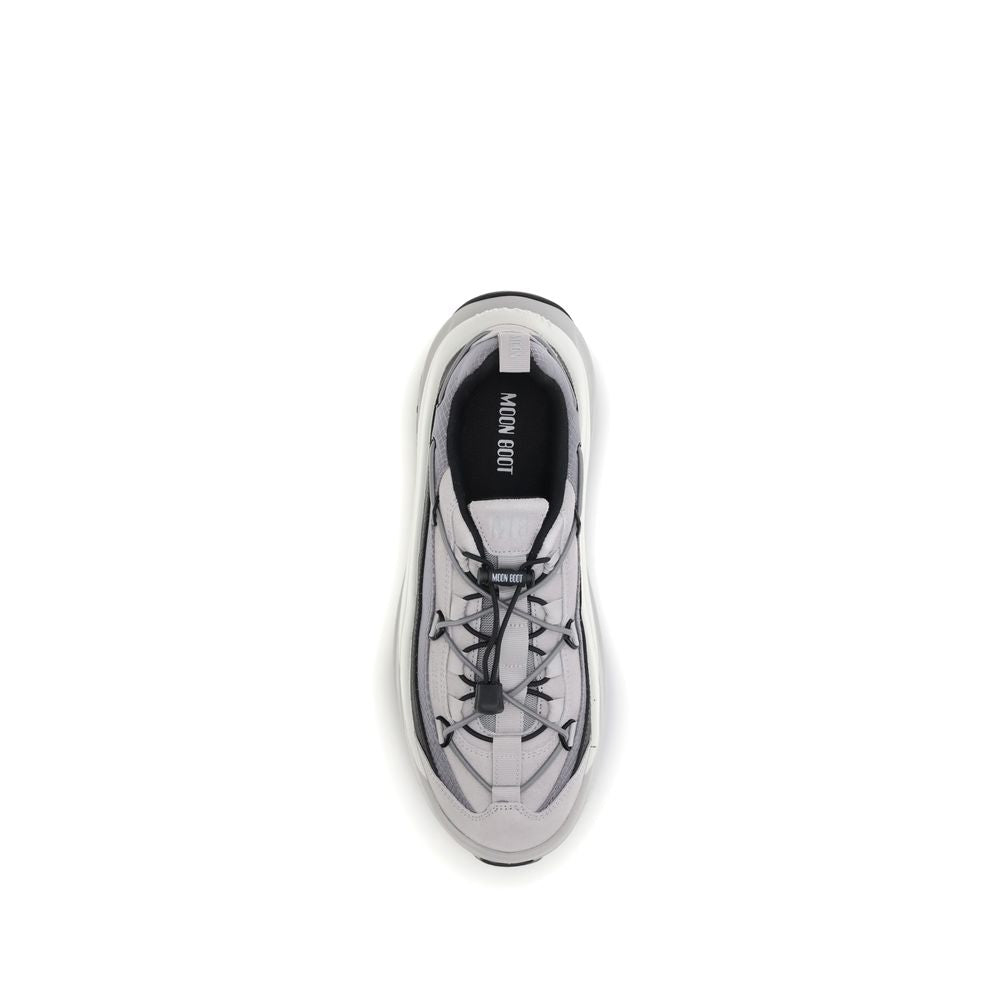 Moon Boot Gray Polyester Athletic Sneakers - Eljoys Fashion 