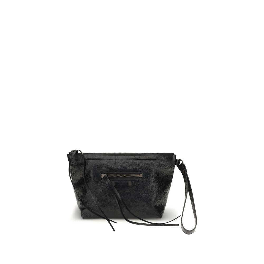Balenciaga Black Calf Leather Bos Taurus Accessories
