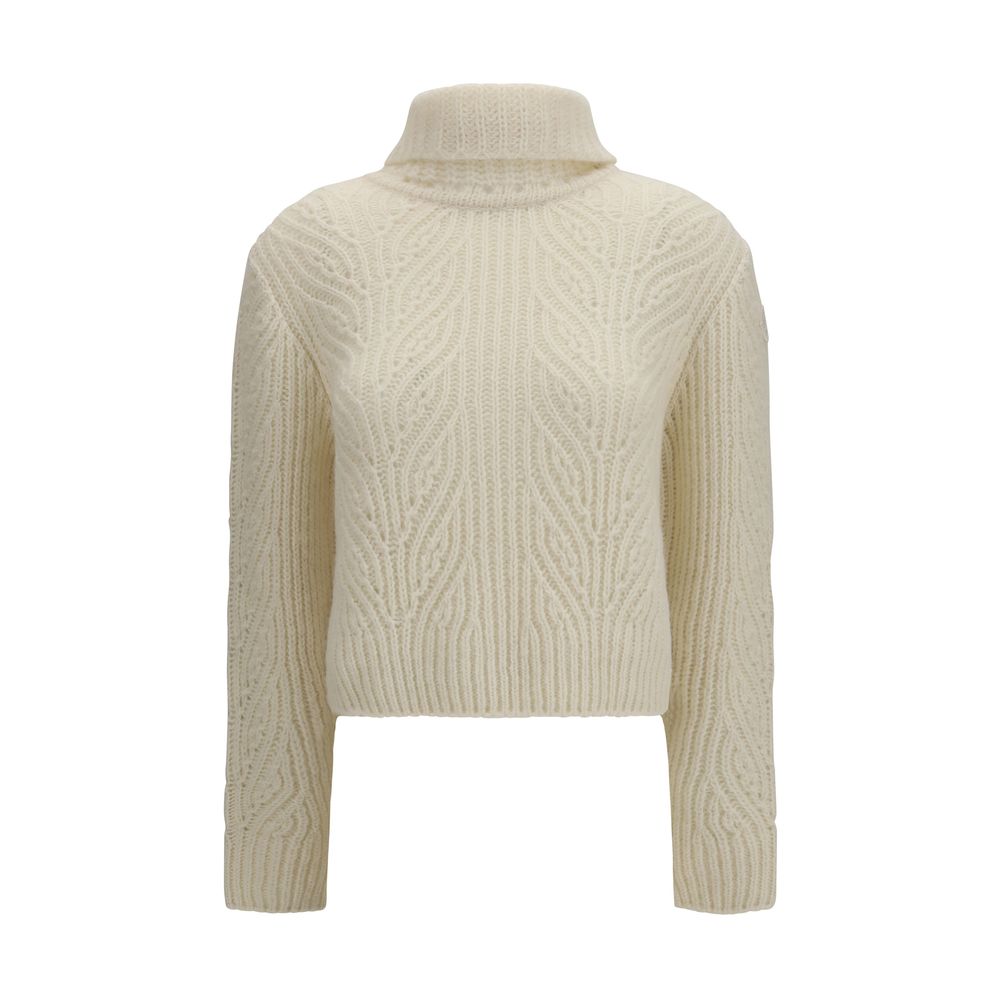 Moncler Beige Wool Oves Aries Turtleneck - Eljoys Fashion 