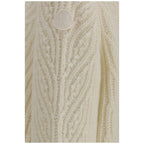 Moncler Beige Wool Oves Aries Turtleneck - Eljoys Fashion 