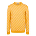 Malo Orange Linen Men Sweater - Eljoys Fashion 