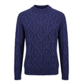 Malo Blue Cotton Men Sweater - Eljoys Fashion 