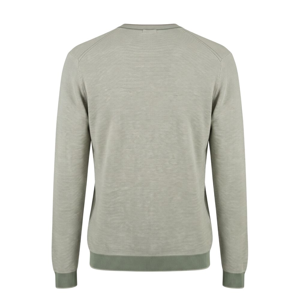 Malo Green Cotton Men Sweater - Eljoys Fashion 