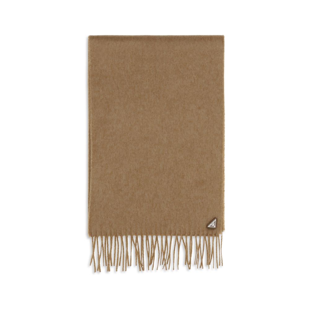Prada Beige Silk Foulard - Eljoys Fashion 