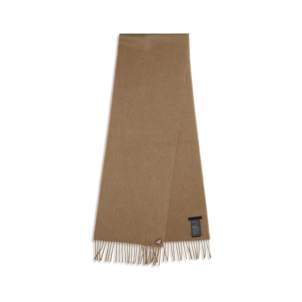 Prada Beige Silk Foulard - Eljoys Fashion 
