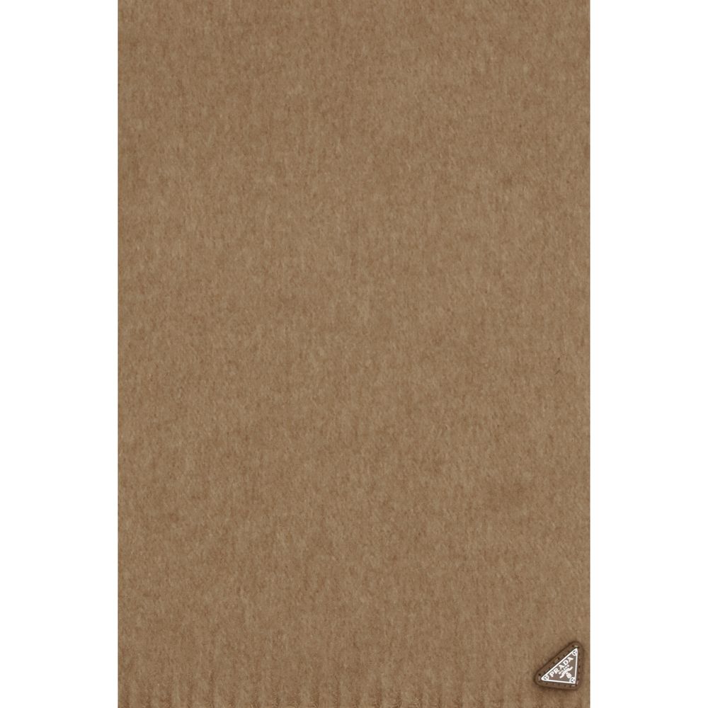 Prada Beige Silk Foulard - Eljoys Fashion 