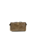 Valentino Garavani Brown Napa Leather / Calf Bos Taurus Shoulder Bag - Eljoys Fashion 